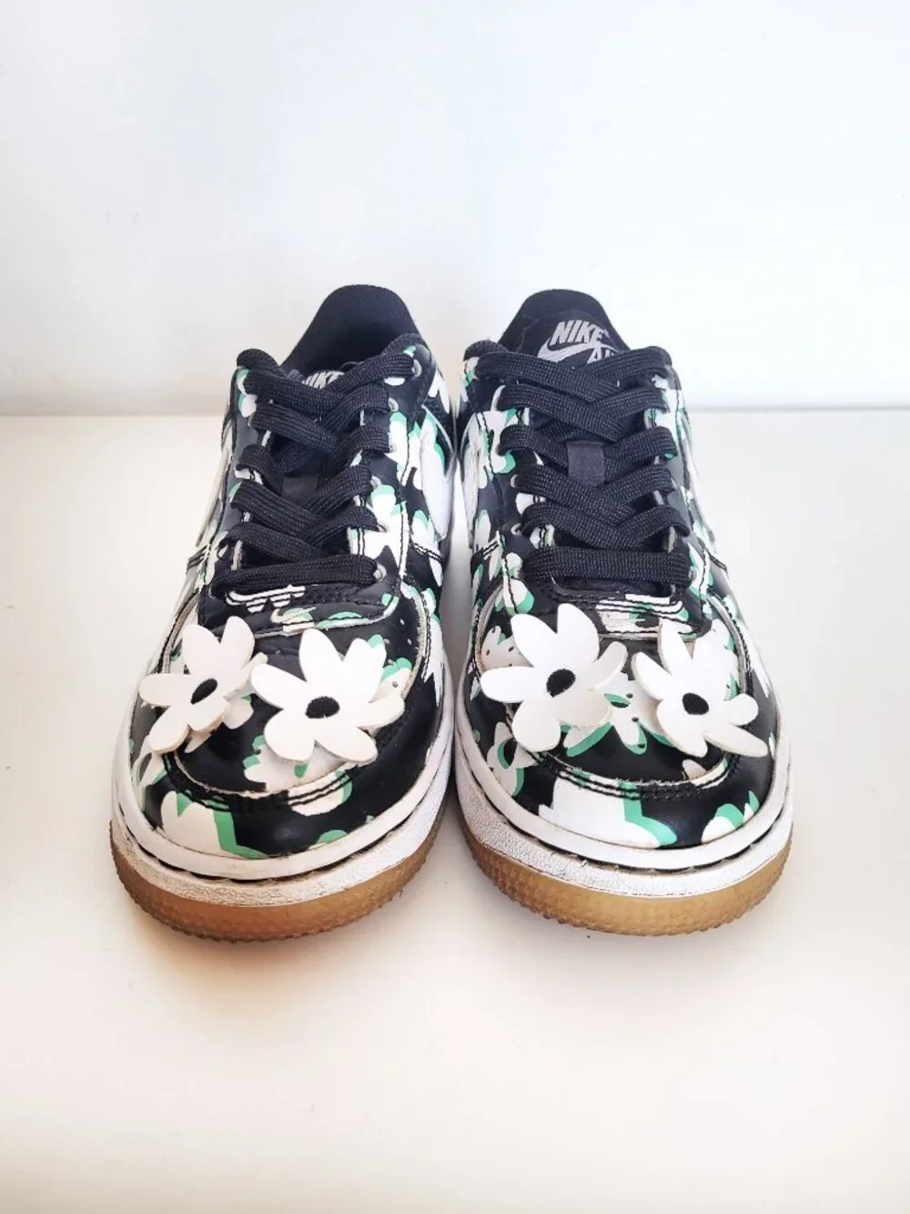 Nike Air Force 1 LV8 Flowers Big Kids' Shoes DZ2663-001 - Size 2Y - Picture 2 of 8